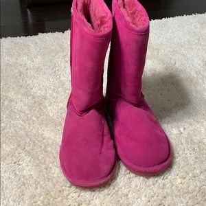 Pink Size 10 Bear Paw Boots